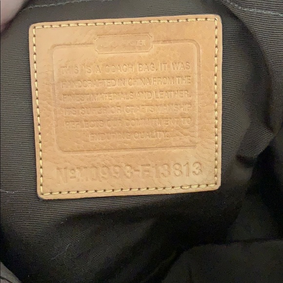 Authentic Coach Diaper Bag - Picture 4 of 4